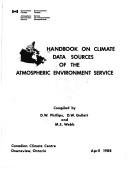 Cover of: Handbook on climate data sources of the Atmospheric Environment Service