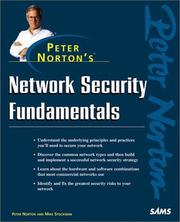 Cover of: Peter Norton's Network Security Fundamentals