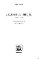 Cover of: Lezioni su Hegel, 1949-1957