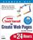 Cover of: Sams teach yourself to create Web pages in 24 hours