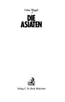 Cover of: Die Asiaten