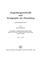 Cover of: Ausgrabungsmethodik und Stratigraphie der Heuneburg