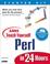 Cover of: Sams Teach Yourself Perl in 24 Hours