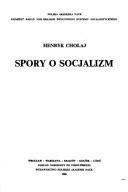 Cover of: Spory o socjalizm