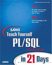 Cover of: Sams Teach Yourself PL/SQL in 21 Days (2nd Edition)