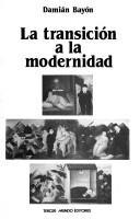 Cover of: La transición a la modernidad