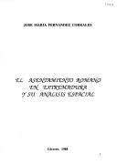 Cover of: El asentamiento romano en Extremadura y su análisis espacial