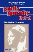 Emily Murphy, rebel by Mander, Christine