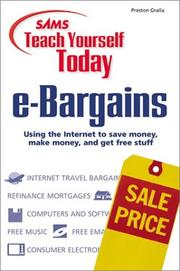 Cover of: Sams Teach Yourself e-Bargains Today