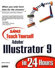 Cover of: Sams teach yourself Adobe Illustrator 9 in 24 hours