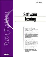 Cover of: Software Testing by Ron Patton, Ron Patton