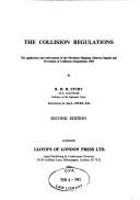 Cover of: The collision regulations by R. H. B. Sturt