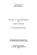 Cover of: Genèse et métamorphoses du texte joycien by textes rassemblés par Claude Jacquet.