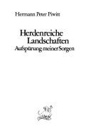 Cover of: Herdenreiche Landschaften: Aufspürung meiner Sorgen