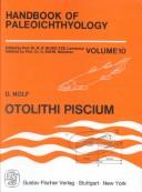 Cover of: Otolithi piscium by Dirk Nolf