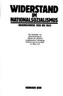 Cover of: Widerstand im Nationalsozialismus by Reinhard Bein