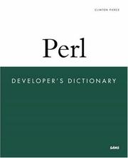 Cover of: Perl Developer's Dictionary (Developer's Library)