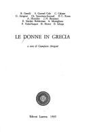 Cover of: Le Donne in Grecia