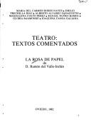Cover of: La Rosa de papel de D. Ramón del Valle-Inclán