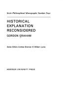 Cover of: Historical explanation reconsidered