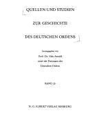 Territorienbildung des Deutschen Ordens am unteren Neckar im 15. und 16. Jahrhundert by Michael Diefenbacher