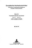 Cover of: Rituale des Übergangs: das Thema der Initiation in den phantastischen Romanen und Erzählungen Marcel Brions