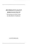 Cover of: Bronzezeit by Hermann Kant