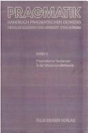 Cover of: Pragmatik: Handbuch pragmatischen Denkens