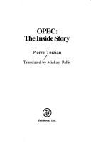 OPEC, the inside story by Pierre Terzian