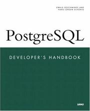 Cover of: PostgreSQL Developer's Handbook (Developer's Library)