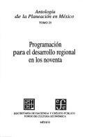 Cover of: Antología de la planeación en México.