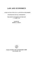 Cover of: Beiträge zur Rechtsanthropologie: Vorträge auf der Tagung der Deutschen Sektion der Internationalen Vereinigung für Rechts- und Sozialphilosophie (IVR) in der Bundesrepublik Deutschland, Bielefeld, 10. bis 13. Oktober 1984