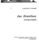 Cover of: Jan Heweliusz, uczony-artysta