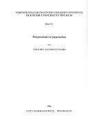 Cover of: Temporalität im Japanischen