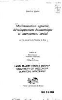 Cover of: Modernisation agricole, développement économique et changement social: le riz, la terre et l'homme à Java