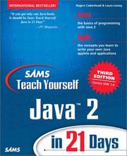 Cover of: Sam's Teach Yourself Java 2 in 21 Days