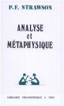 Cover of: Analyse et métaphysique: une série de leçons donnée au Collège de France en mars 1985