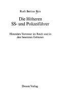 Cover of: Die höheren SS- und Polizeiführer: Himmlers Vertreter im Reich und in den besetzten Gebieten