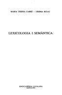 Cover of: Lexicologia i semàntica