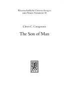 Cover of: The Son of Man by Chrys C. Caragounis