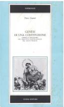 Cover of: Genesi di una Costituzione: libertà e socialismo nel dibattito costituzionale del 1848 in Francia