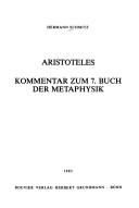 Die Ideenlehre des Aristoteles by Hermann Schmitz
