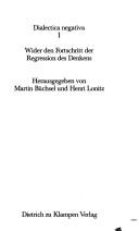 Cover of: Wider den Fortschritt der Regression des Denkens