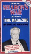 Cover of: General Sharon's war against Time magazine by Dov Aharoni