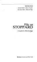 Cover of: File on Stoppard