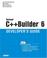 Cover of: Borland C++Builder 6 Developer's Guide