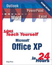 Cover of: Sams Teach Yourself Office XP in 24 Hours (2nd Edition)