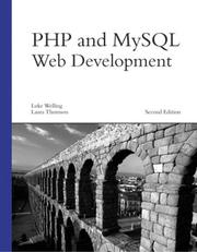 Cover of: PHP and MySQL Web Development, Second Edition by Luke Welling, Laura Thomson