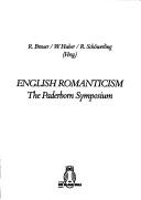 Cover of: English romanticism: the Paderborn Symposium