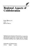 Cover of: Regional aspects of confederation